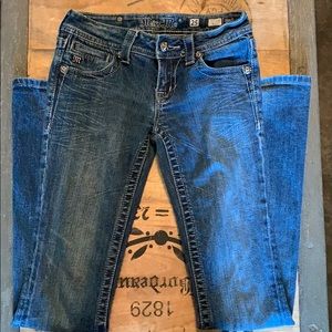 Boot Cut Size 26 Miss Me jeans